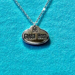 Haunted Mansion theme park ride favorite sterling silver necklace 16-18"